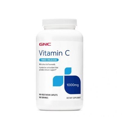 現貨在台✈️ GNC 長效型 維他命C Vitamin C 含玫瑰果 黃酮 1000mg