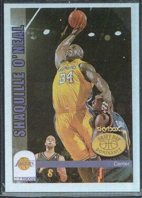 99-00 HOOPS DRAFT DAY DOMINANCE #4DD SHAQUILLE ONEAL限量