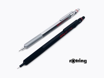 =小品雅集= 德國 rotring 洛登 金屬筆桿 專業製圖自動鉛筆（600型 0.7mm）