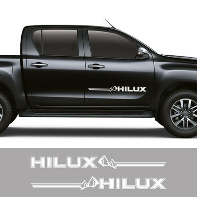 皮卡門的採摘運動貼紙豐田 Hilux Vigo Rovo Roo 卡車乙烯基薄膜裝飾車配件