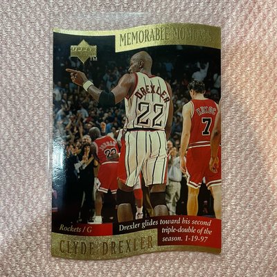 1997 Upper Deck MEMORABLE MOMENTS 每張20元 籃球卡 可合併其他賣場一起寄出！