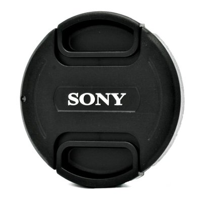 我愛買#Sony副廠鏡頭蓋B款58mm鏡頭蓋附孔繩中捏鏡頭蓋索尼ALC-F58S鏡頭蓋58mm鏡頭前蓋58mm鏡前蓋帶繩