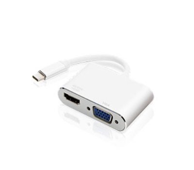 Uptech 登昌恆 TC107 Type-C 轉 VGA / HDMI 轉換器