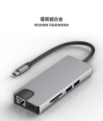 特價 零度世家 Type-C 9合1 集線器HUB Type-C/VGA/HDMI/USB/SD卡槽/TF卡槽 免運