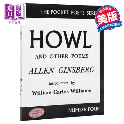 Howl and Other Poems 英文原版 嚎叫和其他詩歌 Allen Ginsberg YWTL27784