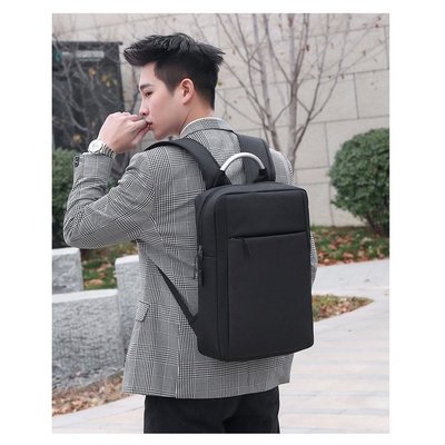 琪棟 雙肩包 商務風筆電包 後背包 15.5英吋電腦包 簡約書包