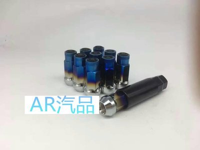 [AR汽品]鈦合金燒色 外六角 鋼製螺絲組 非 RAYS DATA WORK ENKEI OZ SSR