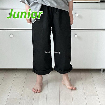 JS~JL ♥褲子(BLACK) CREAM BBANG-2 24夏季 CBG240528-034『韓爸有衣正韓國童裝』~預購