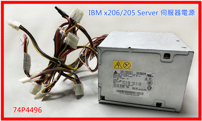 IBM x206/205 Server 伺服器電源 FRU 74P4496 DPS-340BB A 伺服器 POWER
