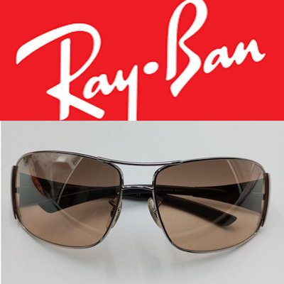 【皮老闆】二手真品 Ray Ban 雷朋 太陽眼鏡 3061901 RB3320 紫332