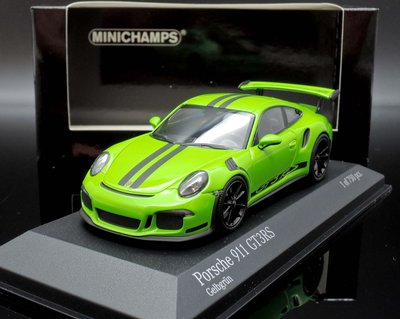 【M.A.S.H】現貨特價 Minichamps 1/43 Porsche 911 (991) GT3 RS 綠