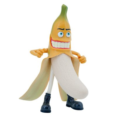 惠美玩品 歐美系列 其他 公仔 2210 香蕉先生 香蕉人 潮玩惡搞 猥瑣 邪惡 模型擺件 盒裝