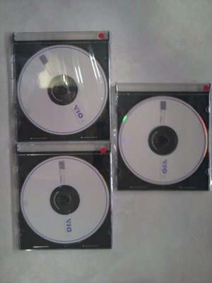 全新 CD-R(99min) 空白燒錄片 (1入盒裝)x3