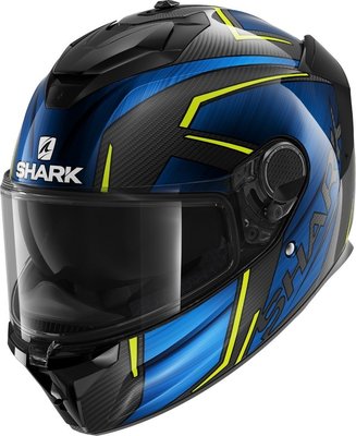 大頭佛の SHARK SPARTAN CARBON KROMIUM 碳纖維全罩彩繪安全帽