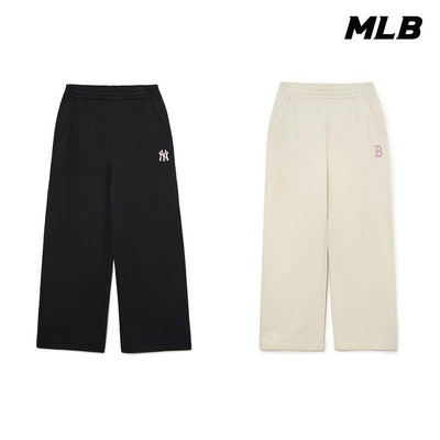 MLB 女版運動褲 休閒長褲 Varsity系列 洋基/紅襪隊 (3FPTV0134-兩款可選)