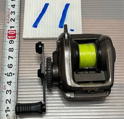 采潔 日本二手外匯釣具 SHIMANO GT1000 小烏龜 路亞 鐵板 二手釣具 釣竿 捲線器 編號M11