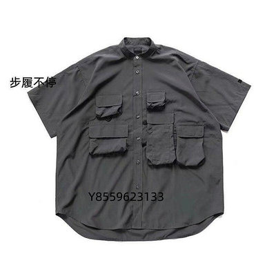 21SS DAIWA PIER39 BSHOP SS Shirt 多口袋 機能 短袖 襯衫-步履不停