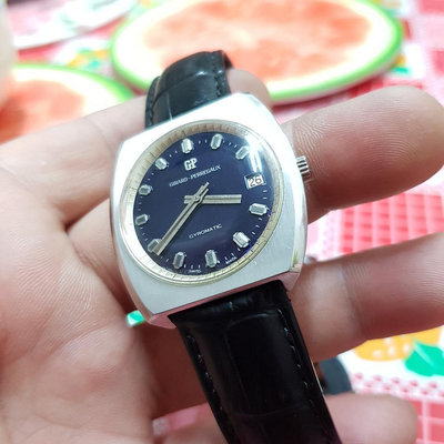 ☆美品 漂亮 GIRARD-PERREGAUX 芝柏錶 SWISS 自動錶 男錶 機械錶 GP 瑞士錶 老錶