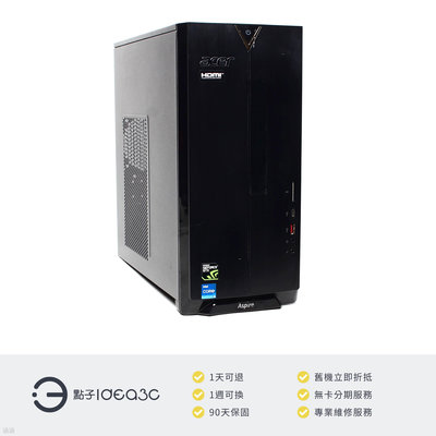 「點子3C」Acer TC-1660 品牌桌機 i5-11400F【保固到2024年8月】16G 512 SSD GTX1650 4G 獨顯 DN835