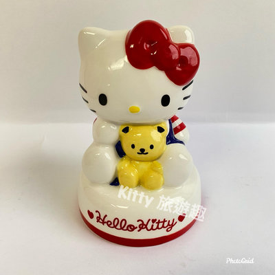 [Kitty 旅遊趣] Hello Kitty 存錢筒 撲滿 凱蒂貓 陶瓷存錢桶 擺飾品 美樂蒂 帕恰狗 人魚漢頓