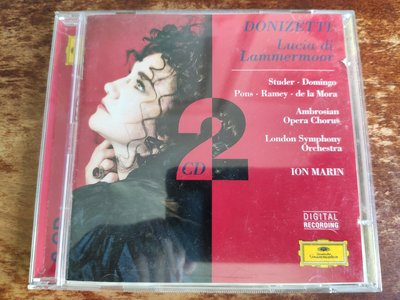 Marin Studer Domingo Donizetti Lucia di Lammermmoor 2CD DG