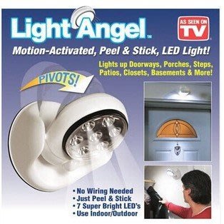 【金車屋】Light angel感應燈TV 自動感應燈旋轉LED燈 360度感應燈