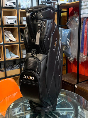 全新 XXIO Golf 高爾夫球桿袋 球袋 桶袋 ４分格 黑色款 耐用／高亢污