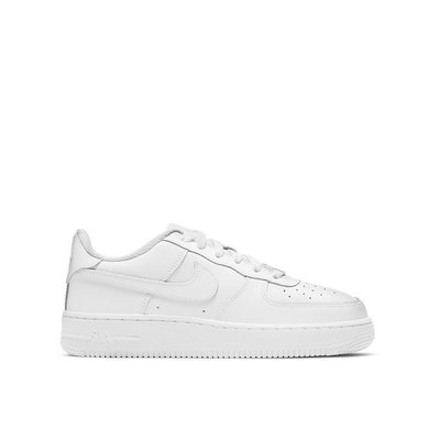 NIKE 女鞋 AIR FORCE 1 LE GS TRIPLE WHITE 白【DH2920-111】