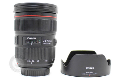 【高雄青蘋果3C】Canon EF 24-70mm f2.8 L II USM 大三元 二手鏡頭#88480