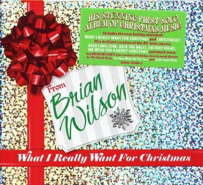 (甲上唱片) Brian Wilson - What I Really Want for Christmas - 美版