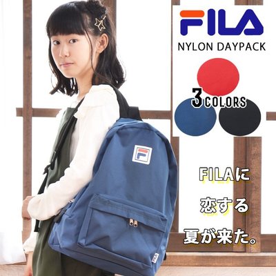 【Mr.Japan】日本限定 FILA 後背包 手提 2way 大容量 素色 極簡 尼龍 包包 包 新款 特價 預購款