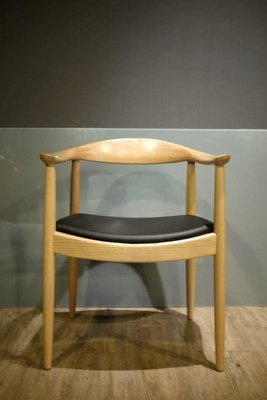HODERN- 北歐丹麥Hans J.Wegner，The Chair 總統椅，栓木本體&amp;原裝比例製成，請鑑賞