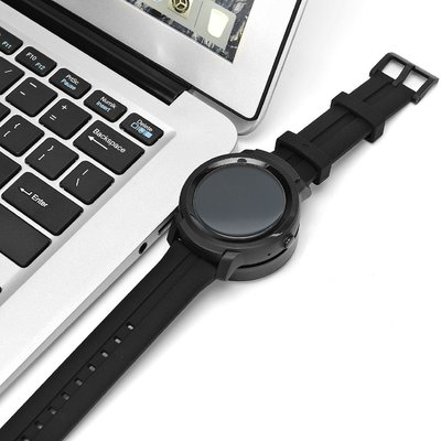 適用於Ticwatch E2/S2手錶充電器線 分體式智能手錶充電底座 2合1便攜充電支架 分體式支架座充 運動手錶配件