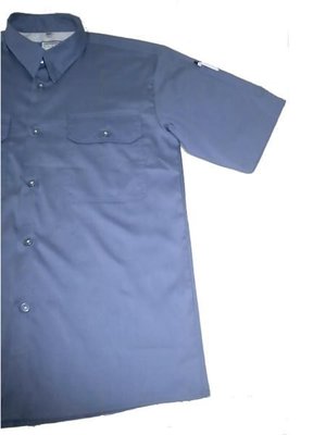 【元山行】工作服、團體制服、電焊衣、西工衣、牛仔衣 、工作襯衫 型號:水藍色S2101短袖