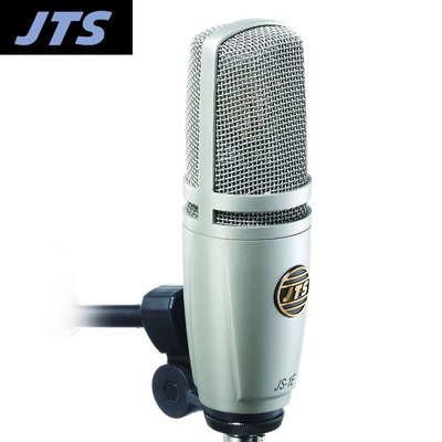 【小叮噹的店】台灣 JTS JS-1E 經濟型錄音麥克風 大振動膜電容式麥克風