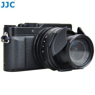 JJC DMW-LFAC1松下LX100自動鏡頭蓋DMC-LX100 LX100II徠卡D-LUX Typ 109萊卡