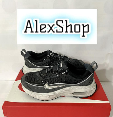 艾力克斯 W NIKE AIR MAX BLISS 黑灰白 氣墊休閒慢跑鞋 女 FD4614-001 警7