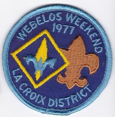 美國1977「童子軍BSA任務臂章布章 - 童軍徽」中大型