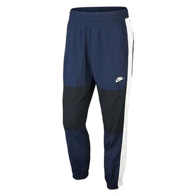 POMELO柚 NIKE NSW RE-ISSUE PANT WOVEN 長褲深藍 色塊 風褲 男 BV5388-451