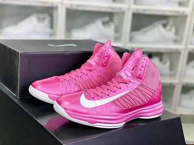 耐克【Nike】 Lunar Hyperdunk HD2012高幫實戰籃球鞋粉色實戰神