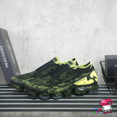 球鞋補習班NIKE AIR VAPORMAX FK MOC 2 x ACRONYM 螢光黃黑AQ0996-007