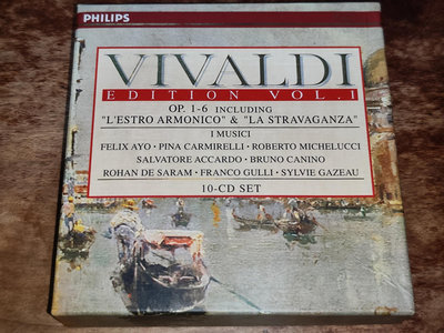 I Musici 義大利音樂家合奏團 韋瓦第 Vivaldi Edition Vol.1 10CD Philips