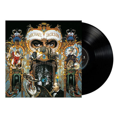 正版邁克爾杰克遜/Michael Jackson 危險/Dangerous 2LP黑膠唱片(海外復刻版)