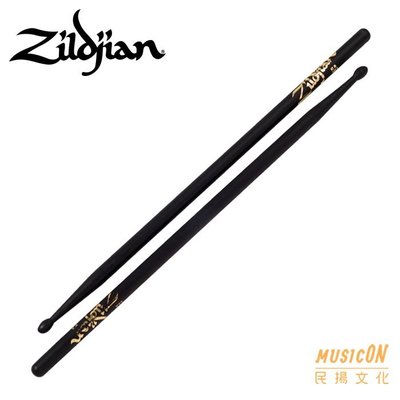 【民揚樂器】鼓棒 Zildjian 5AWB 黑色 胡桃木