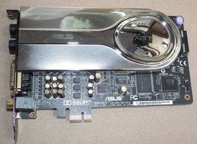 ASUS Xonar xense  PCI-e 華碩電競音效卡 pcie x1