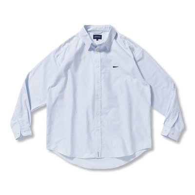 W_plus】DCDT 22ss -KENNEDY'S OXFORD STRIPE LS SHIRT STANDARD