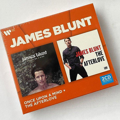 正版 James Blunt 專輯 Once Upon A Mind+The Afterlove 2CD