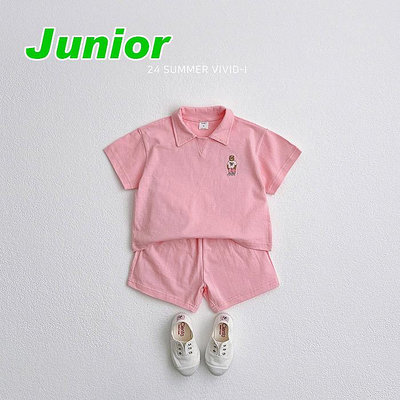 JS~JM ♥套裝(PINK) VIVID I-2 24夏季 VIV240429-318『韓爸有衣正韓國童裝』~預購