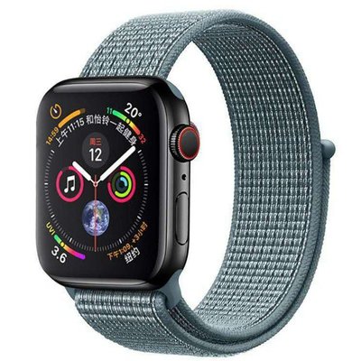 iwatch 6 5 SE錶帶 尼龍回環錶帶適用於apple watch1/2/3/4手錶 蘋果手錶40 44mm錶帶