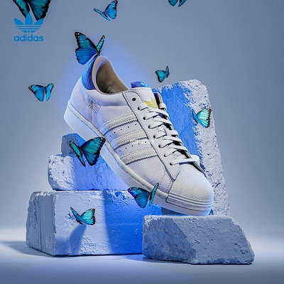 Adidas BW ARMY 白藍 奶油 貝殼頭 經典滑板鞋 男女HQ6458公司級